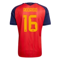 Camiseta España Rodri Hernandez #16 Primera Equipación Replica Mundial 2026 mangas cortas
